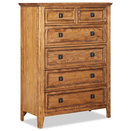 Six-Drawer Standard Dressing Chest